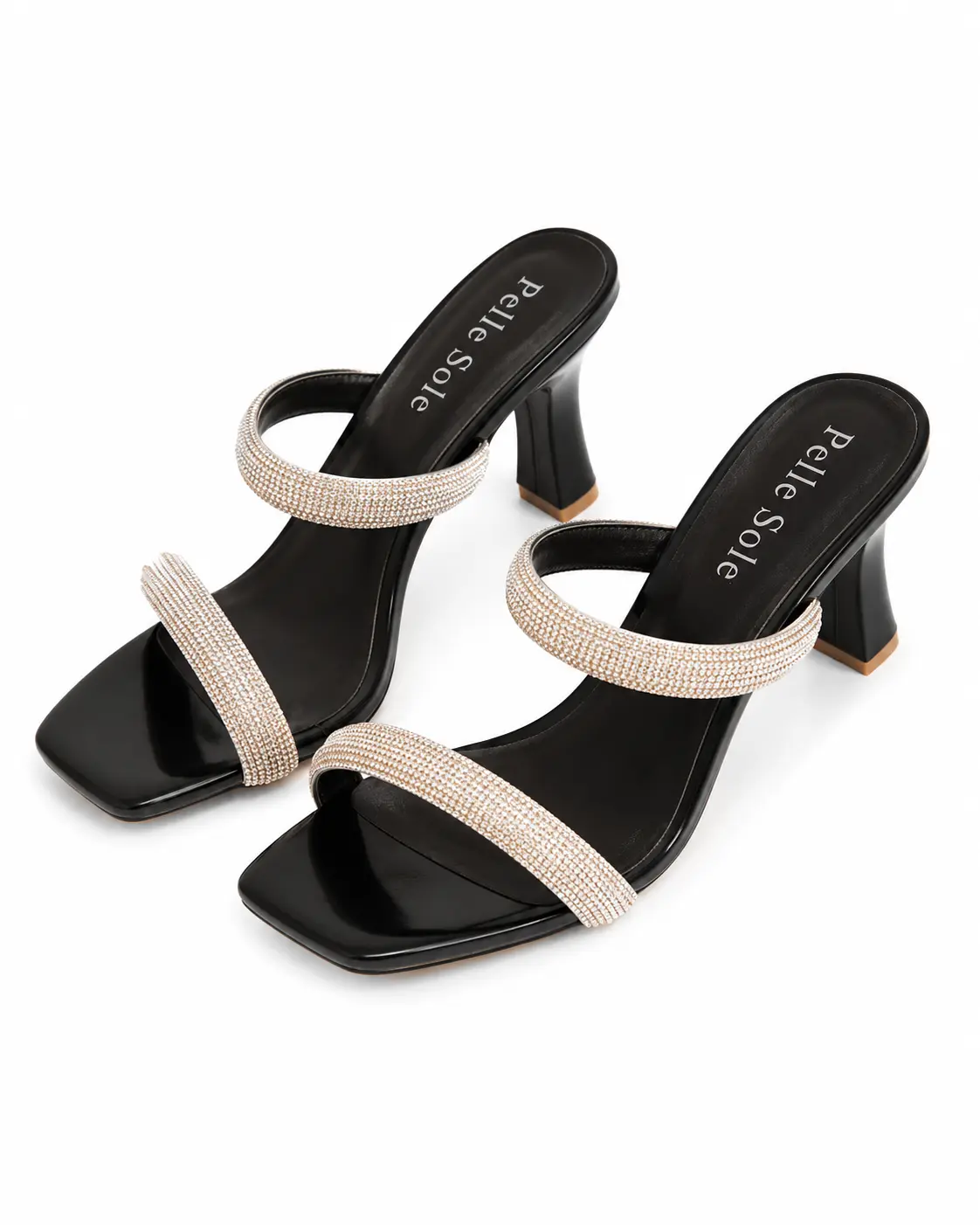 Glare Stone Heels | Pelle Sole — alternate view